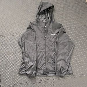 Black XL lightweight Columbia Raincoat
